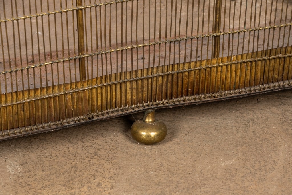 ENGLISH REGENCY STYLE FIRE GUARD - 6