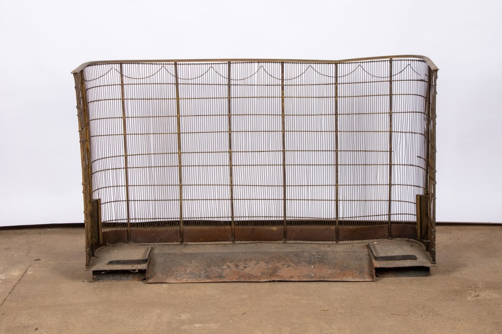 ENGLISH REGENCY STYLE FIRE GUARD - 7