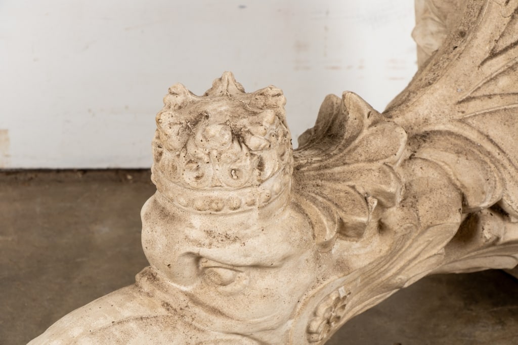 CAST STONE GARGOYLE WALL SCULPTURE - 6
