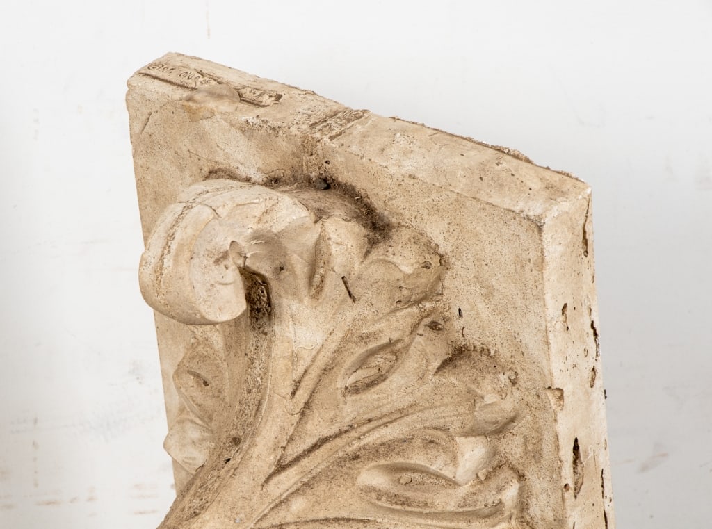 CAST STONE GARGOYLE WALL SCULPTURE - 7