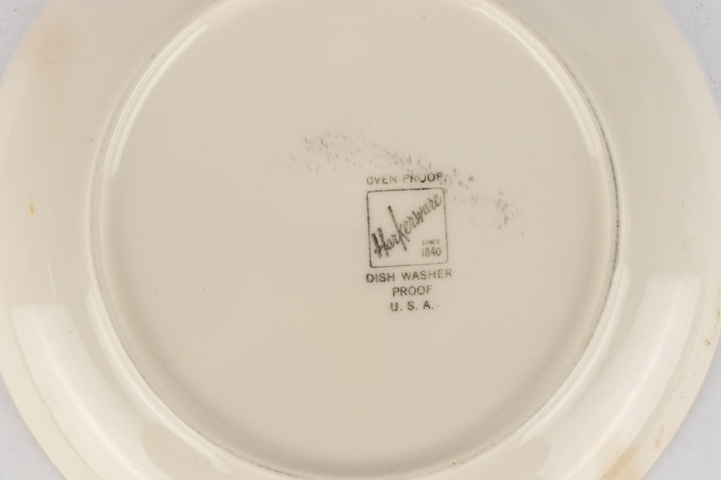 HARKERWARE 32-PIECE DINNERWARE SET - 7