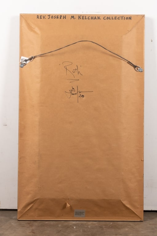 ABDUL RAHIM SHARIF, 'RUTH', ACRYLIC ON CANVAS - 2