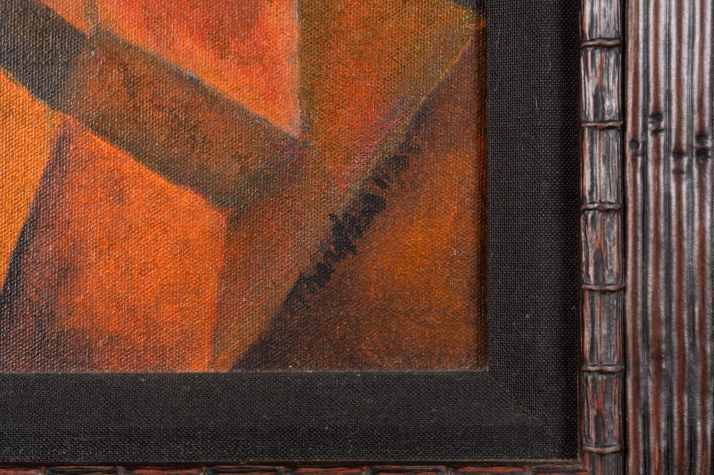ABDUL RAHIM SHARIF, 'RUTH', ACRYLIC ON CANVAS - 4