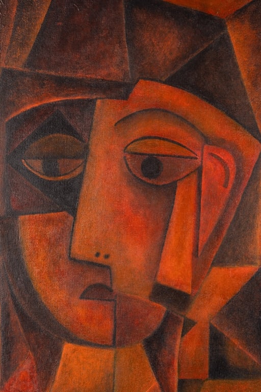 ABDUL RAHIM SHARIF, 'RUTH', ACRYLIC ON CANVAS - 5