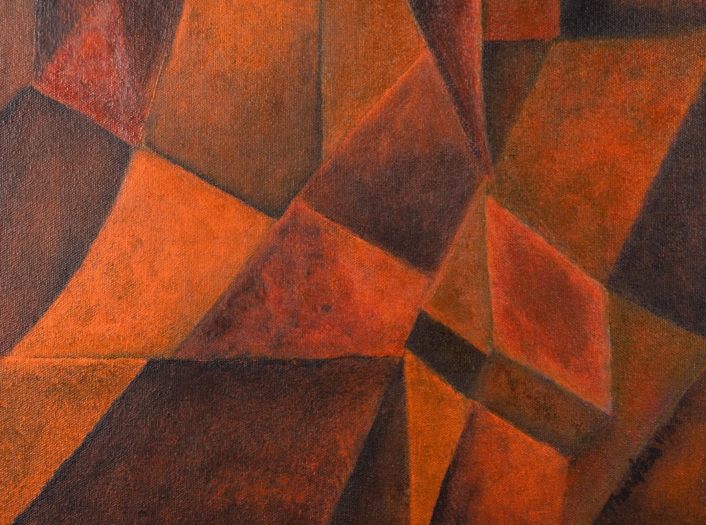ABDUL RAHIM SHARIF, 'RUTH', ACRYLIC ON CANVAS - 7