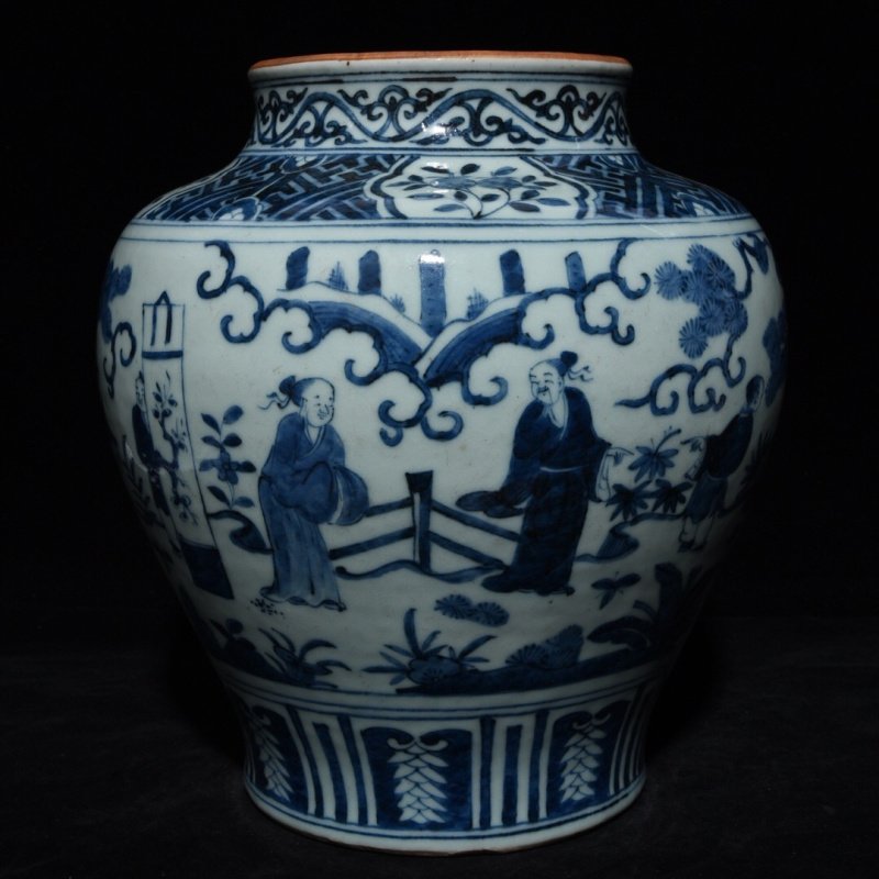 Chinese antique collectors porcelain jar (1 of 9)