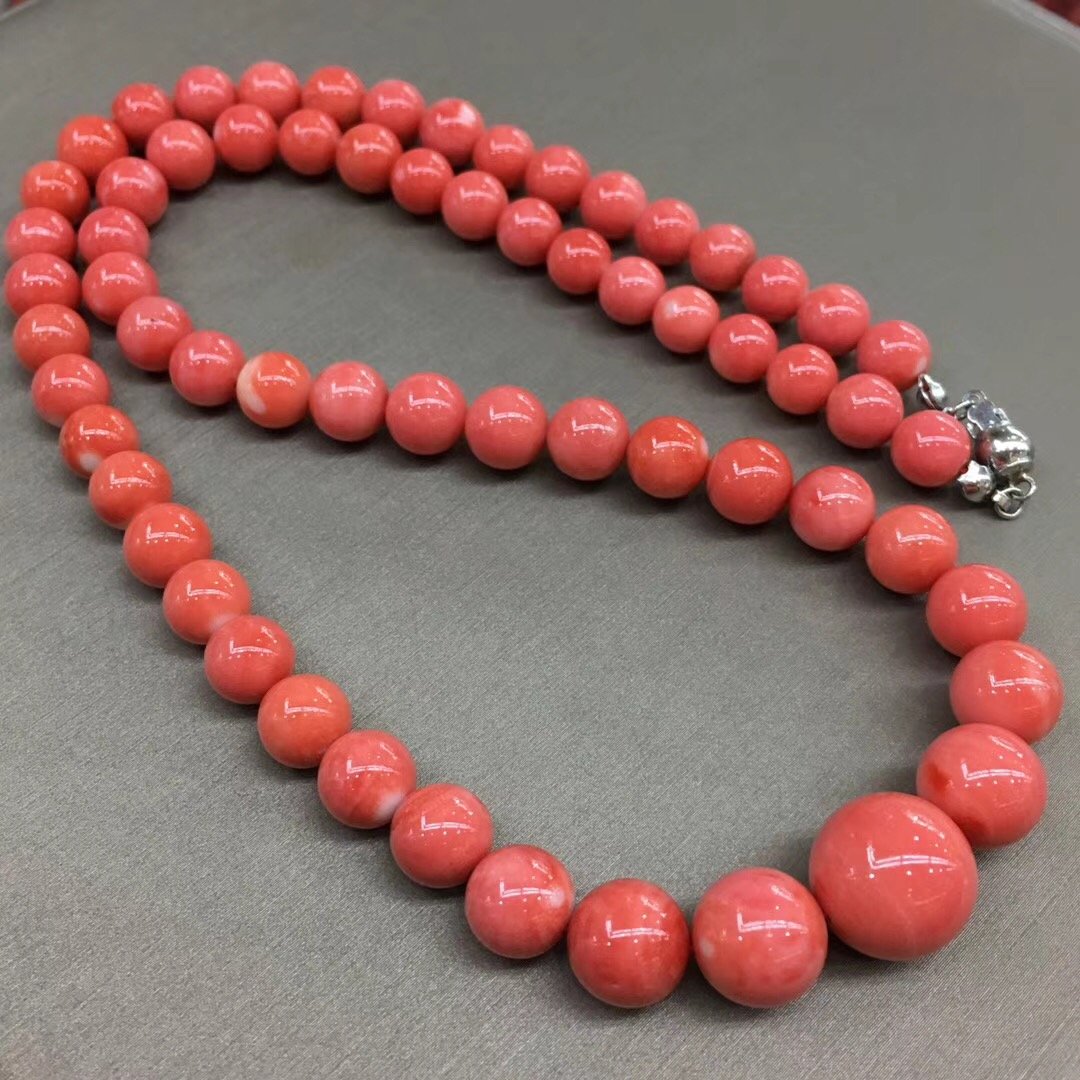 8-13.7mm  Natural coral necklace pendant (1 of 6)