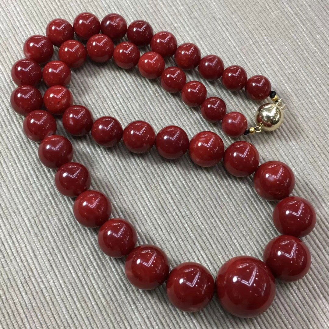 10.5-20.4mm Natural AKA coral necklace pendant (1 of 7)