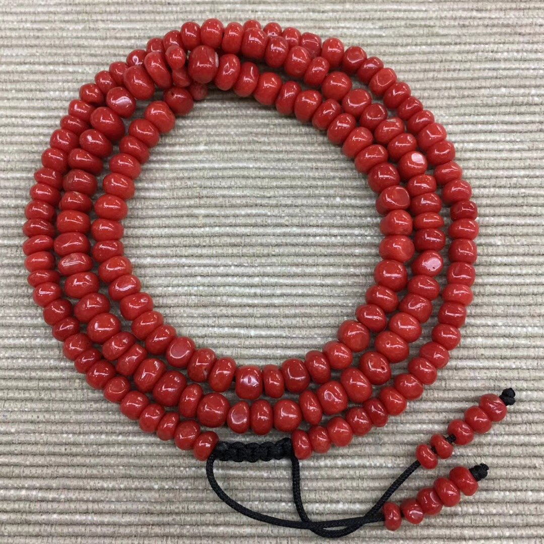 Natural coral necklace pendant (1 of 6)