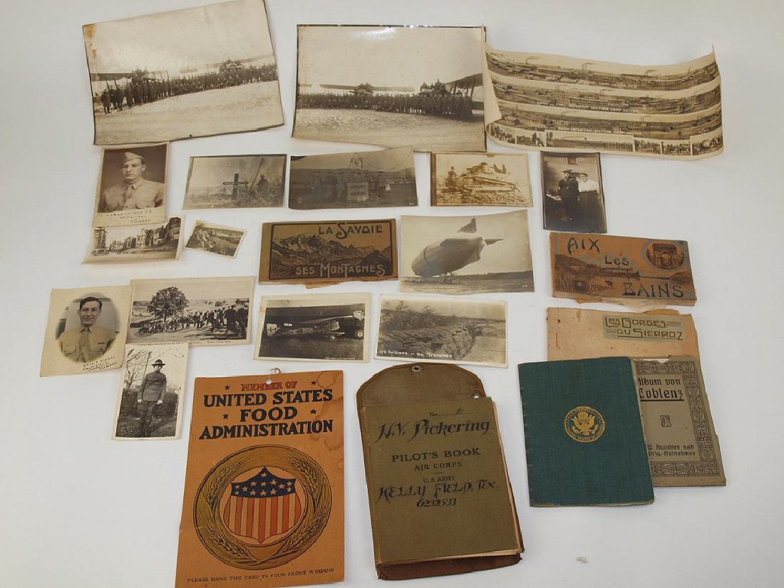 WWI era lot of photos, postcards, and pamphlets (1 of 3)