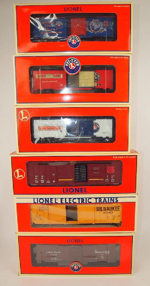 Lionel lot of 6 box cars: 2006 LRRC Anniversary (1 of 1)