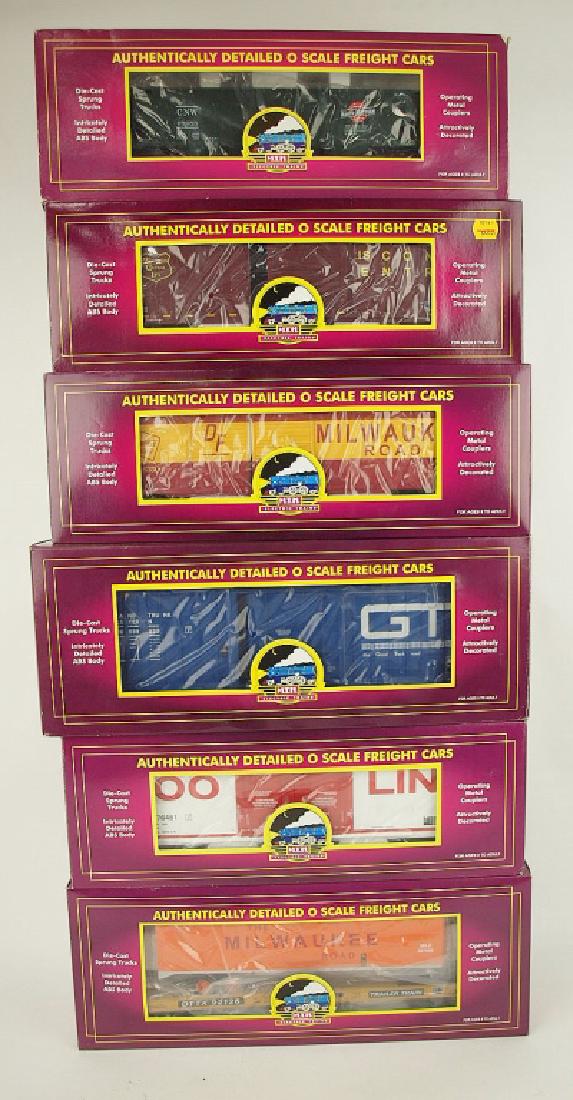 MTH lot of 6 train cars (1 of 1)
