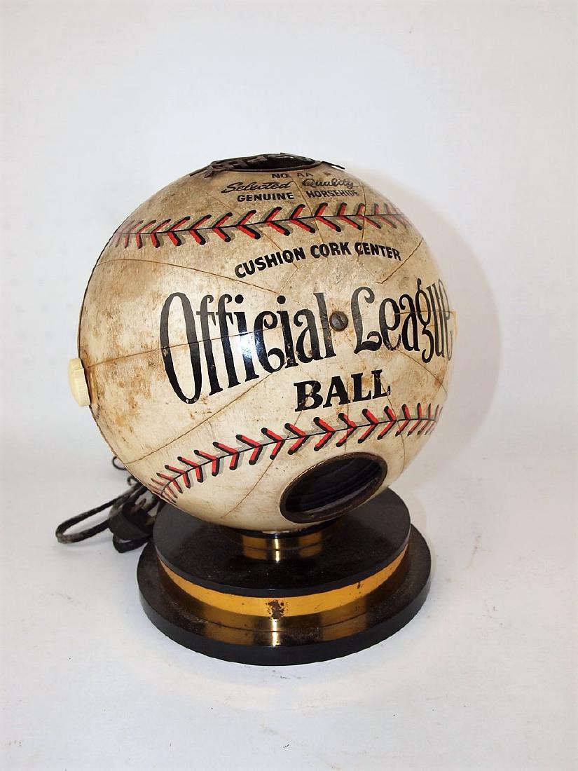 Trophy baseball molded radio with metal "trophy" top, 9 (1 of 2)