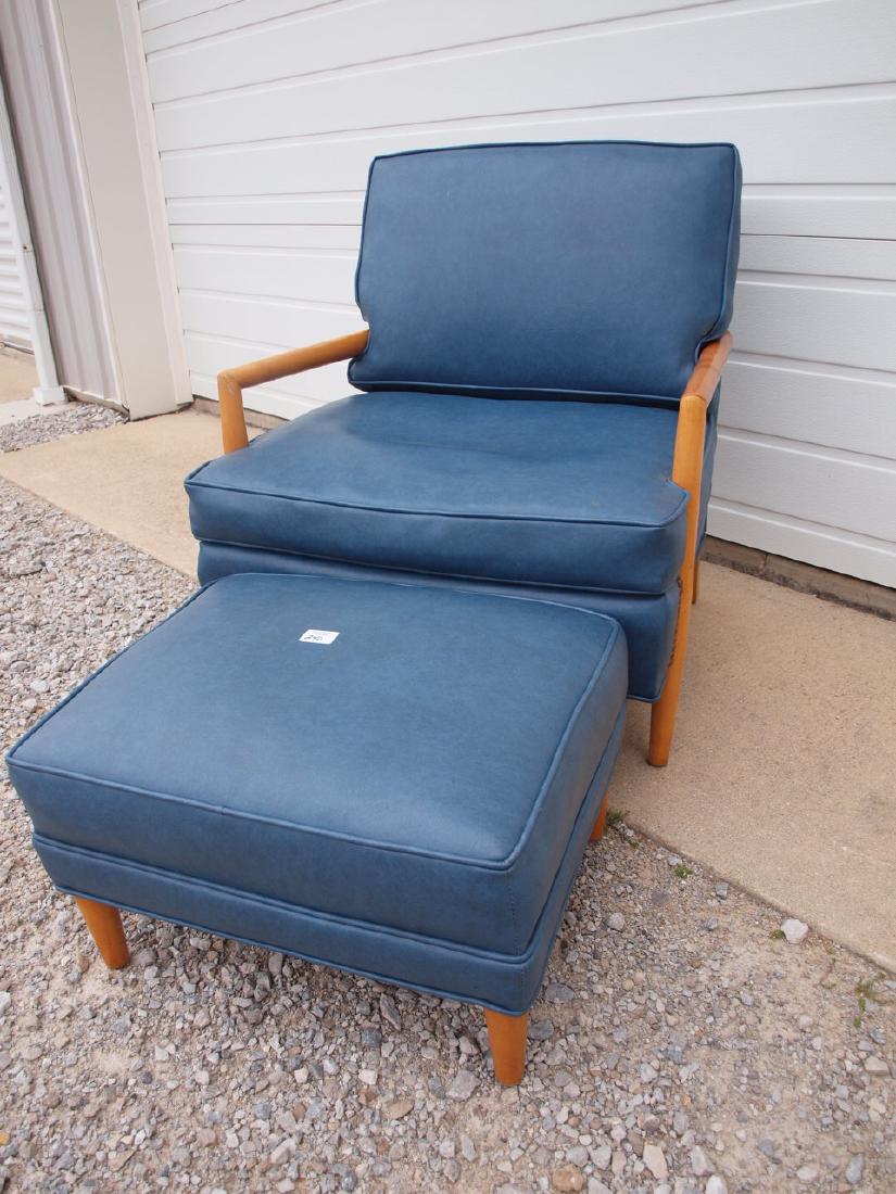 Paul McCobb mid-century modern arm chair and matching (1 of 2)