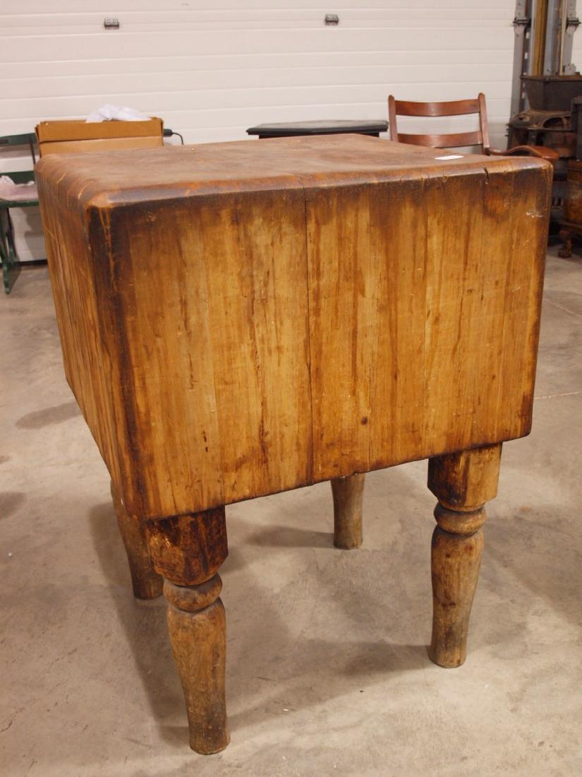 Maple butcher block 24" x 24", 16" deep (1 of 1)