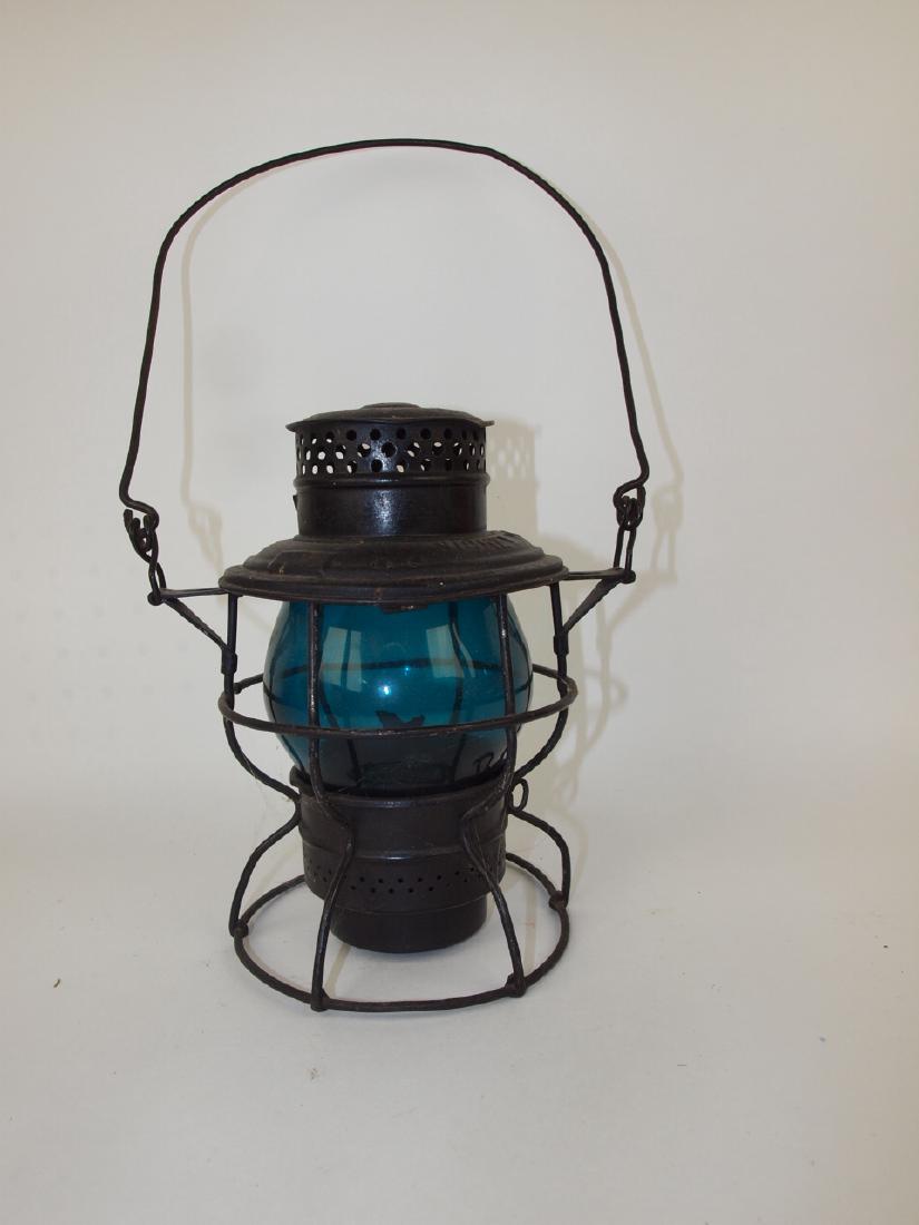 Adlake railroad lantern, Mickel Plate Road with short (1 of 1)