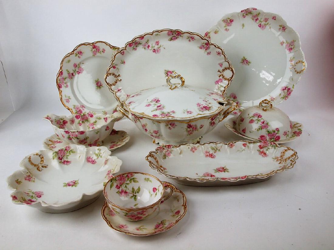 Haviland limoges set of China, 75 pieces: large covered (1 of 3)