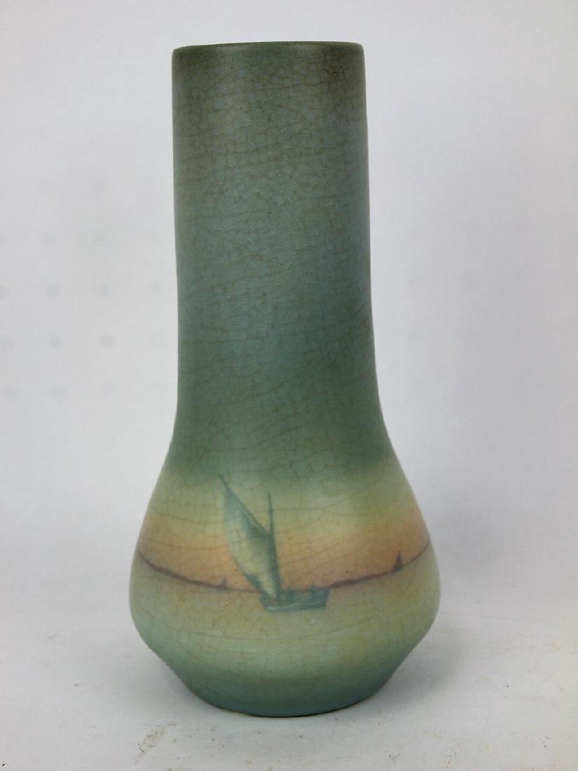 Rookwood seascape art pottery vase, #1278 artist (1 of 2)