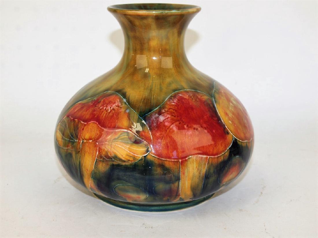 Moorcroft McIntyre Clarmont vase with toadstool or (1 of 2)