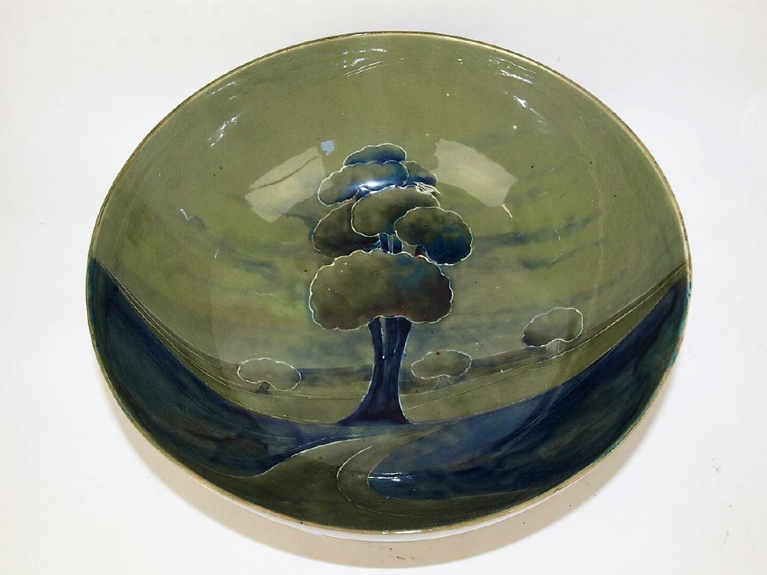 Moorcroft Hazeldene large deep bowl 12"d, 5 1/4"h, (1 of 5)