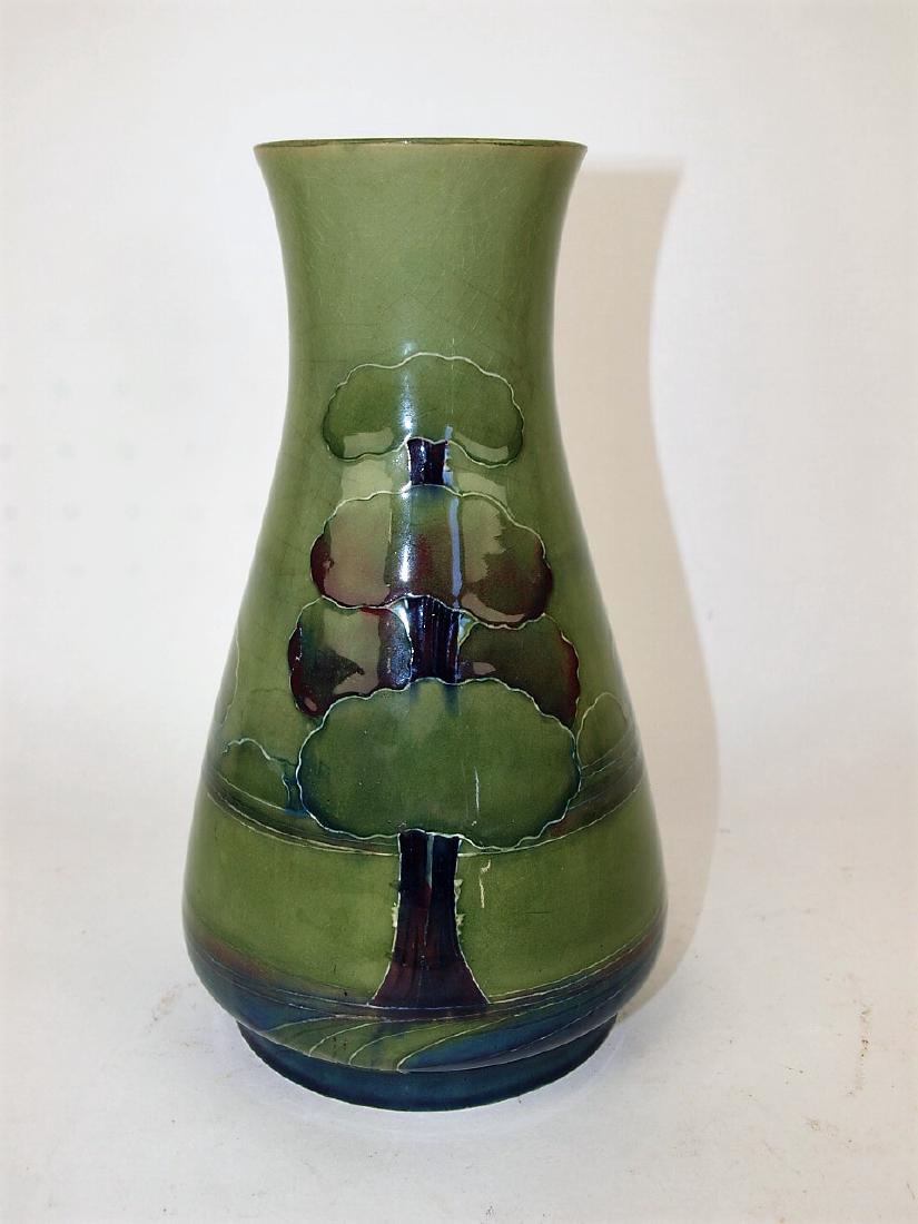Moorcroft Hazeldene cabinet vase, 9 1/4", (544) (1 of 3)