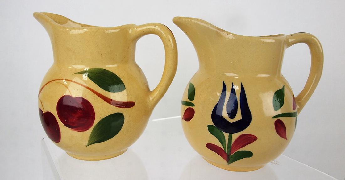 Watt Pottery lot of 2: #62 pitchers, cherries and dutch (1 of 1)