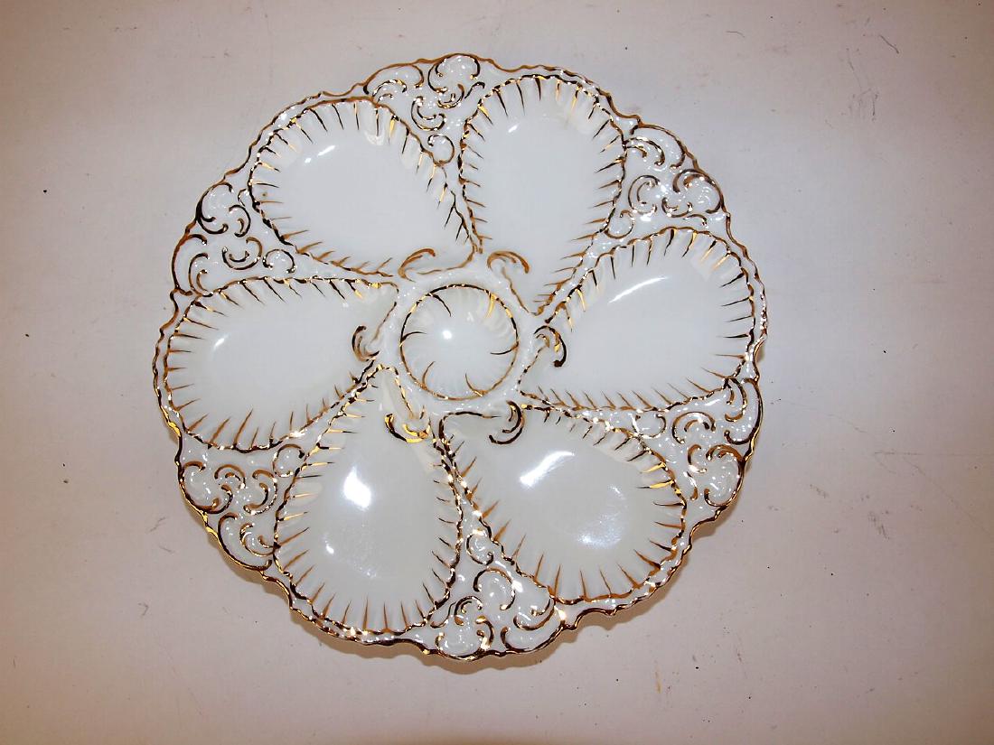 Pennsylvania railroad china 6 well oyster plate, 8 (1 of 2)