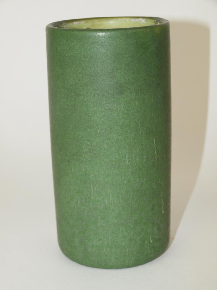 Hampshire matt green art pottery vase, 6" (1 of 2)