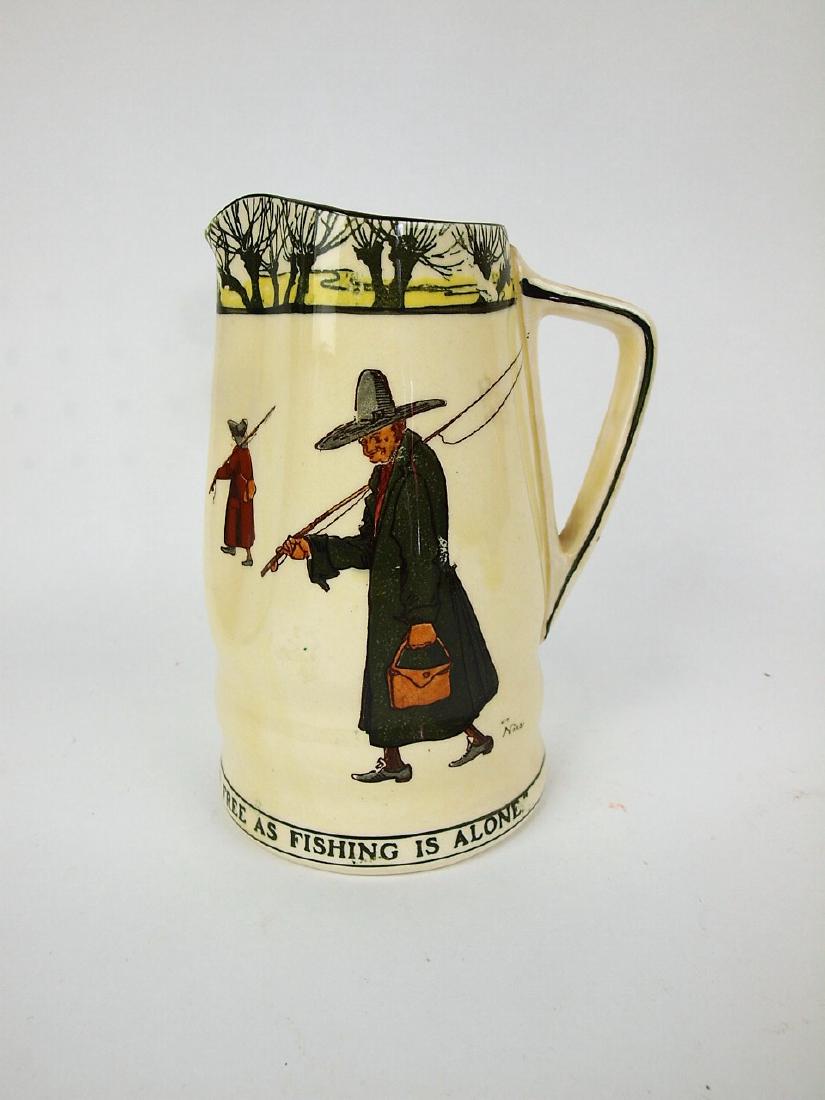 Royal Doulton Issac Walton jug, 6 3/4": Royal Doulton Issac Walton jug, 6 3/4"