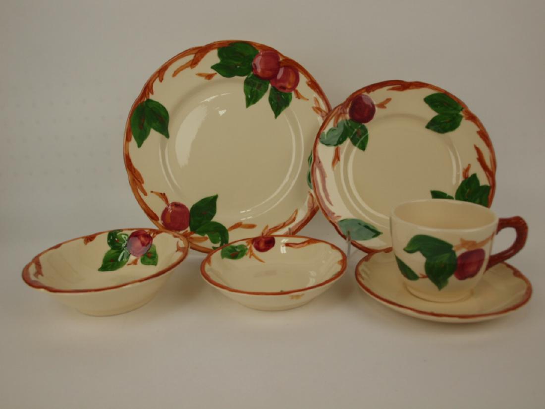 Franciscan ware apple lot of dinnerware: 8-9 1/2", (1 of 1)