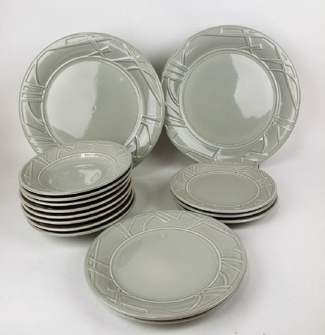 Fiesta Post 86 gray group of 15 Millenium 2000 plates, (1 of 1)