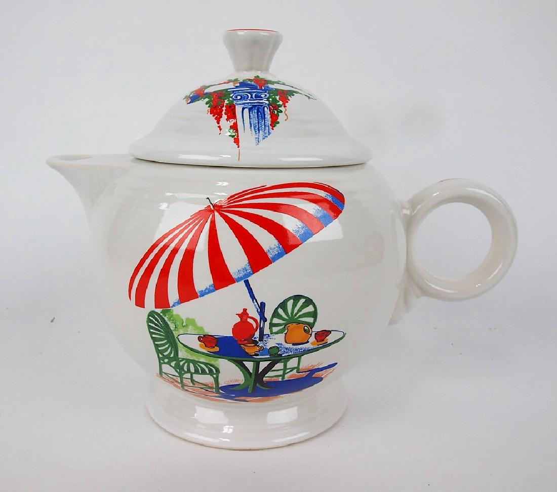 Fiesta Post 86 Sunporch large teapot (1 of 1)
