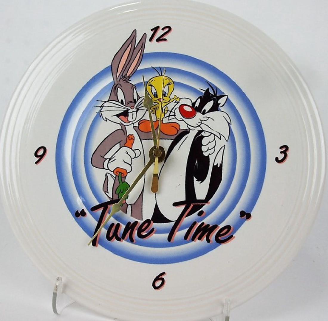 Fiesta Post 86 Warner Bros. Looney Tunes "Tune Time": Fiesta Post 86 Warner Bros. Looney Tunes "Tune Time" plate clock