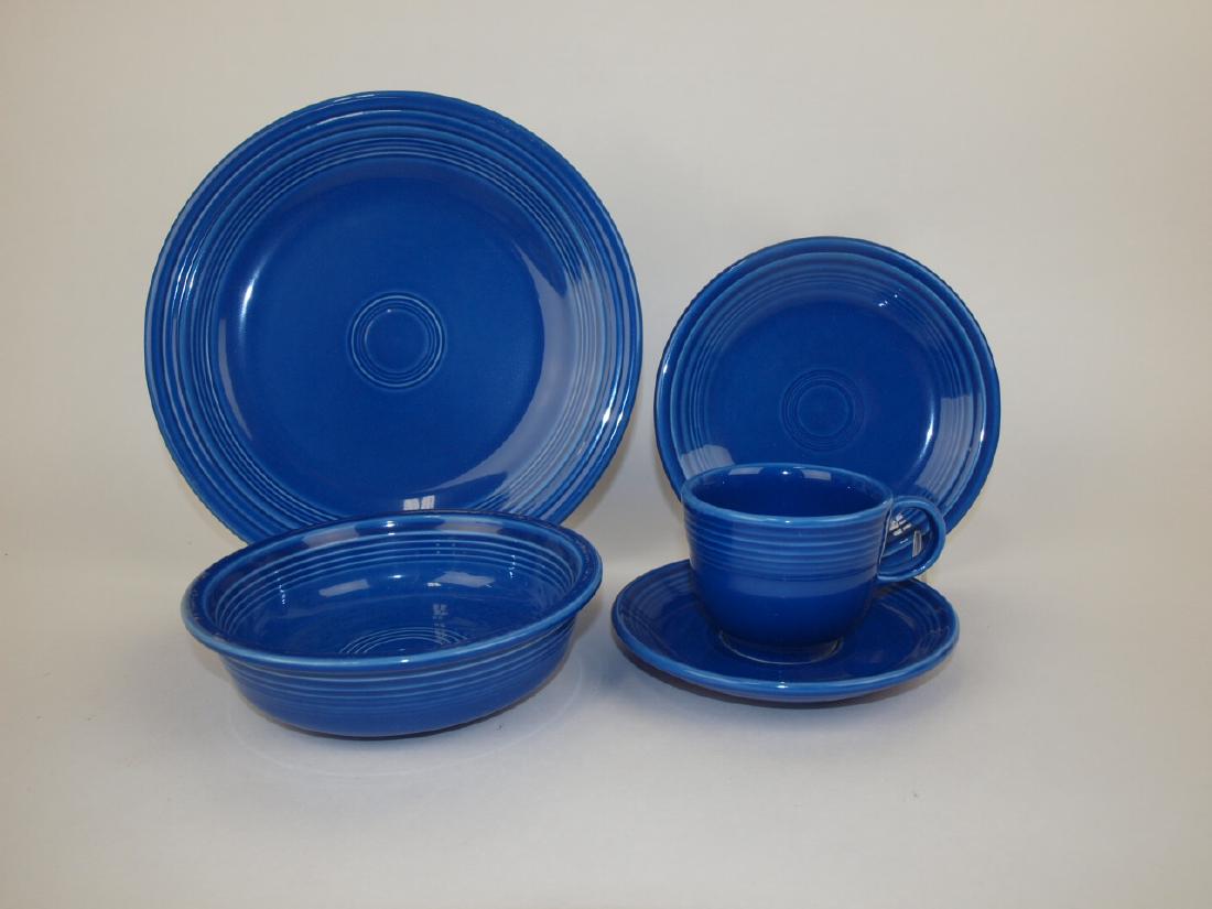 Fiesta Post 86 sapphire 5 piece place setting, NIB (1 of 1)