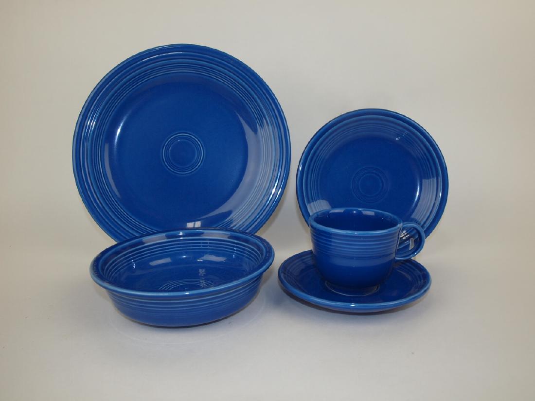 Fiesta Post 86 sapphire 5 piece place setting, NIB (1 of 1)