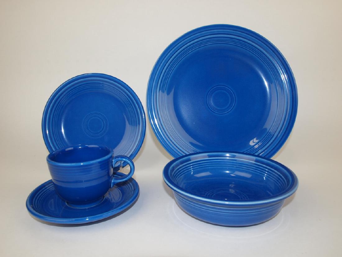 Fiesta Post 86 sapphire 4-5piece place settings, 20 (1 of 1)
