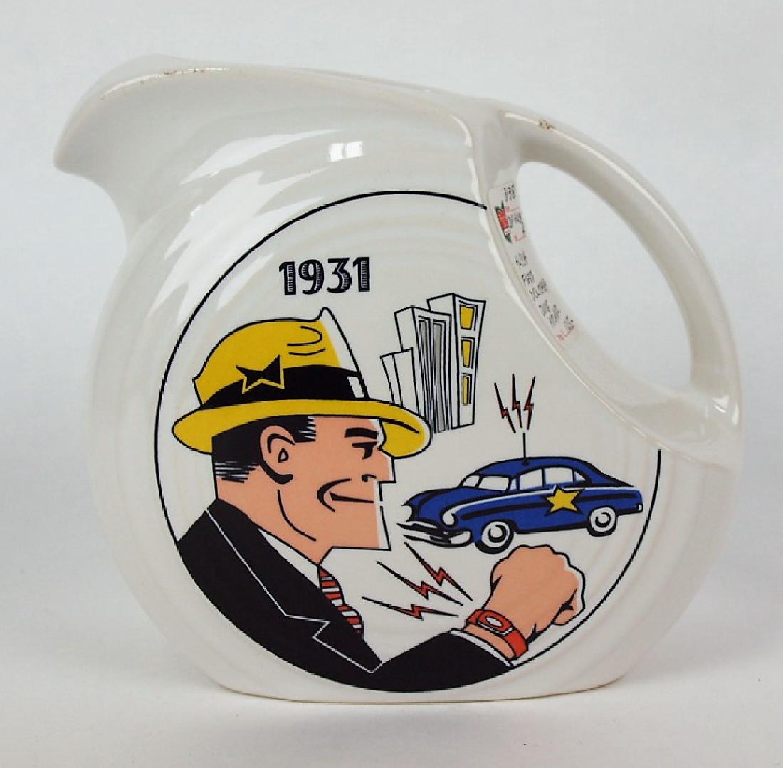 Fiesta Post 86 "Dick Tracy 1931" disk juice pitcher (1 of 1)