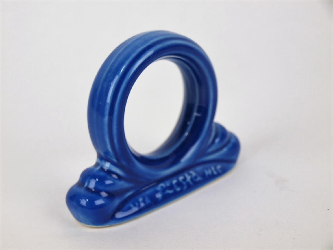 Fiesta Post 86 sapphire napkin ring, from the Jonathon (1 of 1)