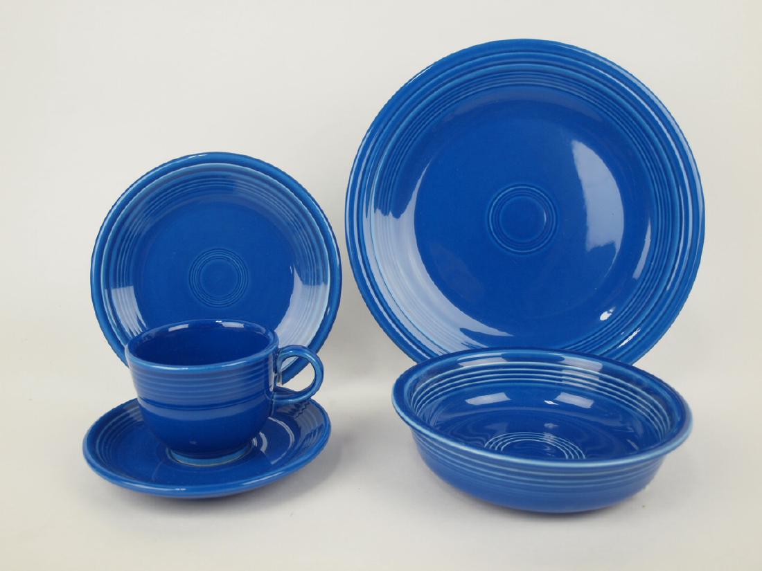 Fiesta Post 86 sapphire 5 piece place setting, NIB (1 of 1)
