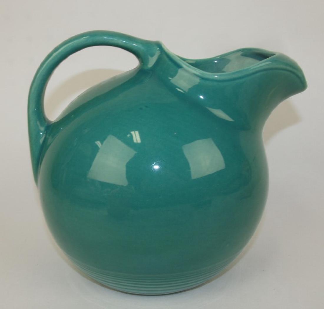Fiesta Harlequin spruce green service water jug (1 of 1)