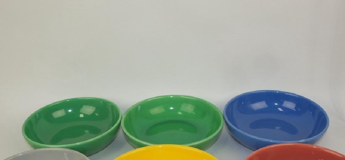 Fiesta Harlequin individual salad group of 6, mixed (1 of 1)