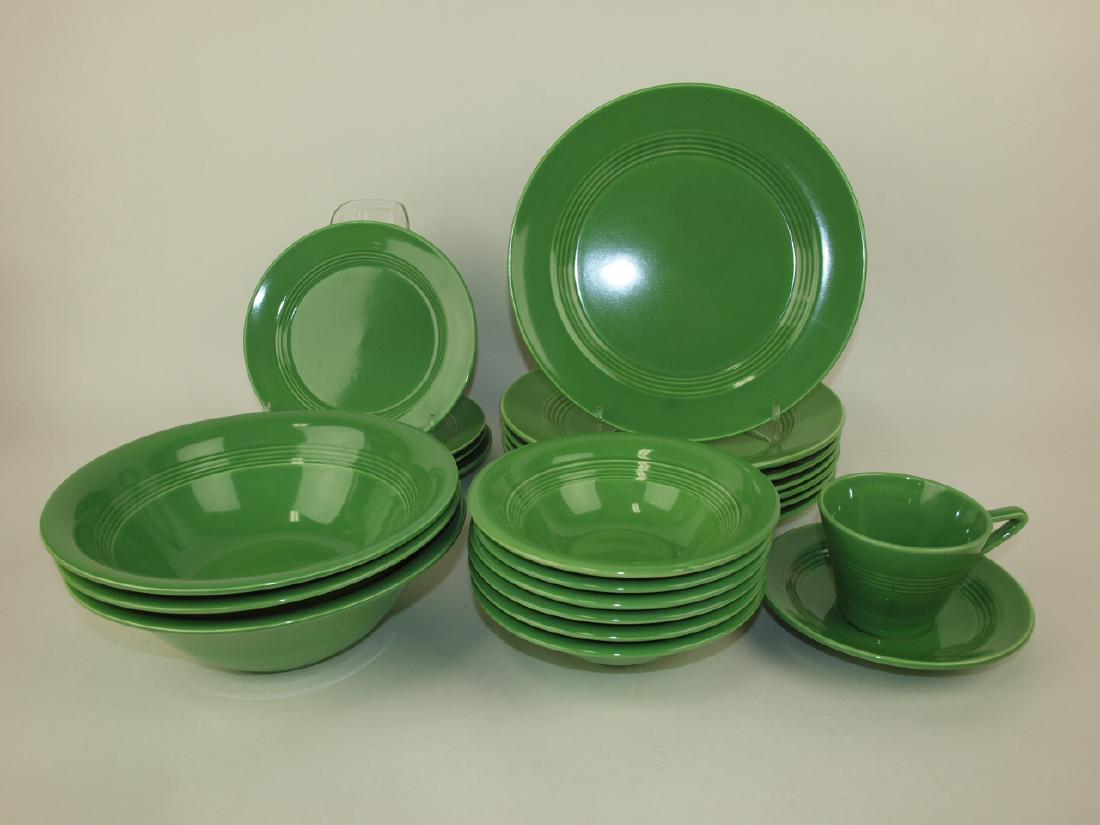 Fiesta Harlequin medium green ironstone lot of 22 (1 of 1)
