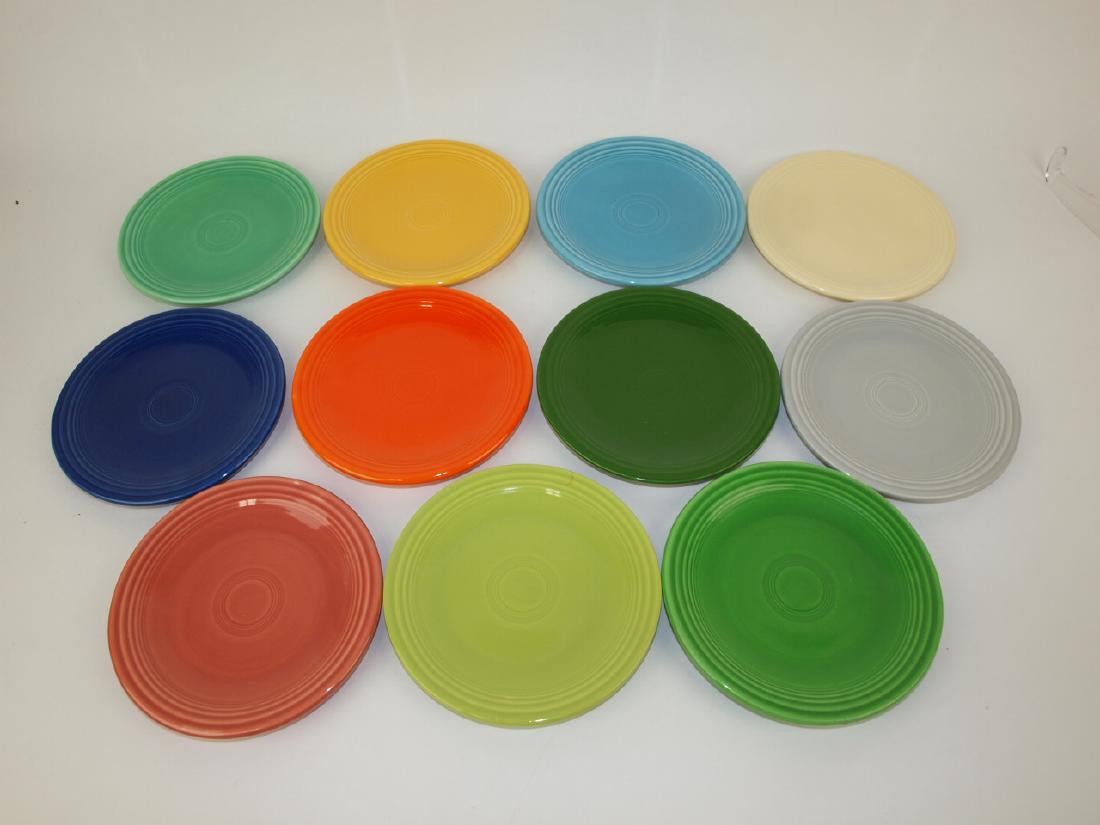 Fiesta 6" plate group, all 11 colors (1 of 1)