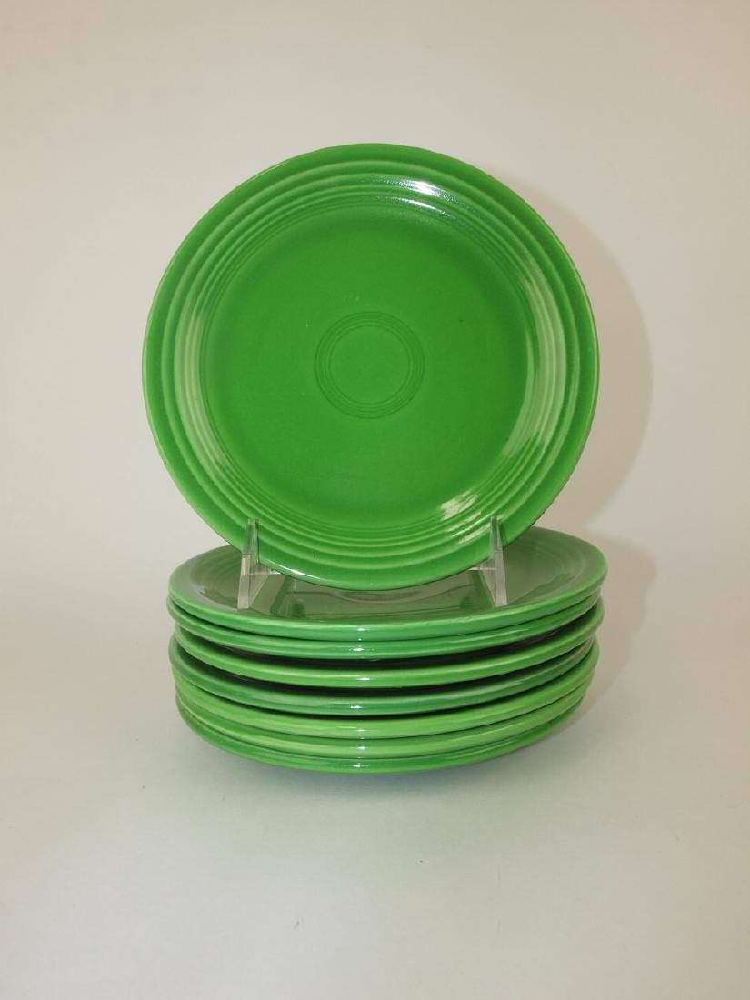 Fiesta 7" plate group, 8 medium green (1 of 1)
