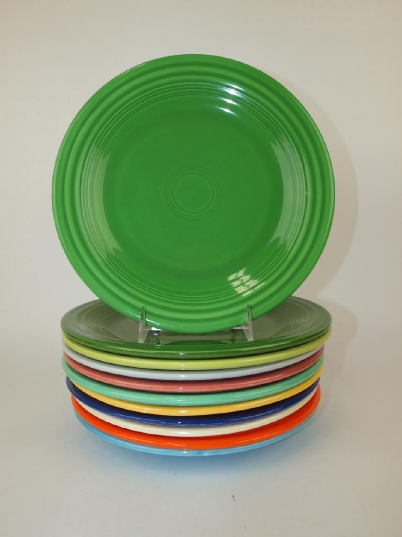 Fiesta 10" plate group, all 11 colors (1 of 1)