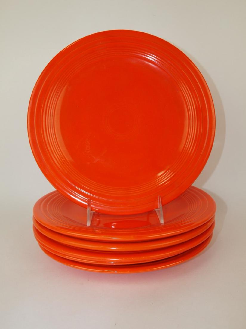 Fiesta 10" plate group, 6 red (1 of 1)