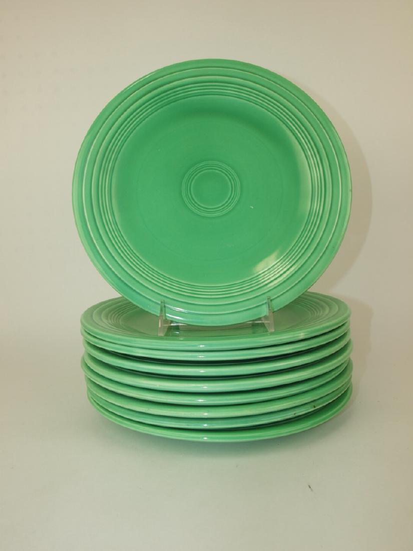 Fiesta 10" plate group, 9 green (1 of 1)