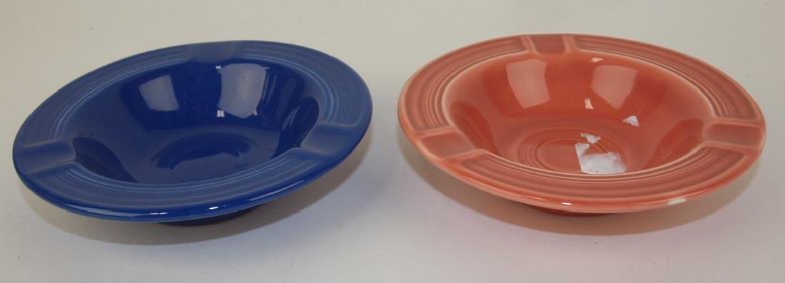Fiesta ashtray group: cobalt & rose (1 of 1)