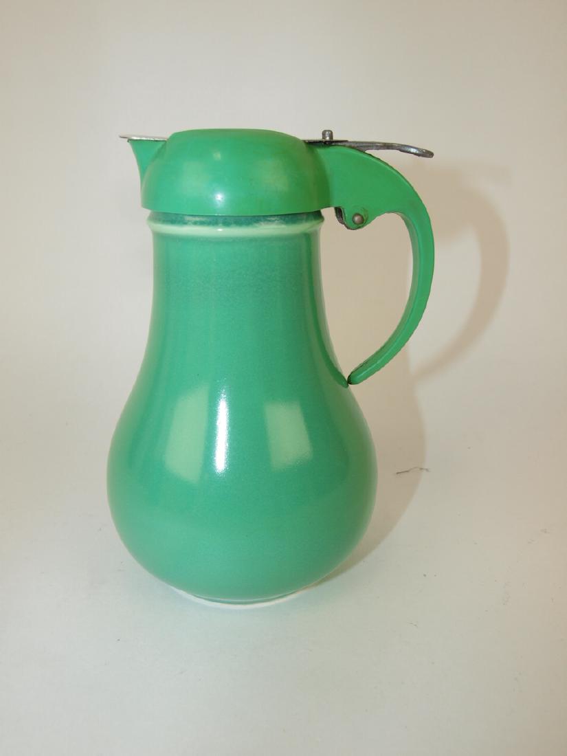 Fiesta syrup ptcher, green (1 of 1)