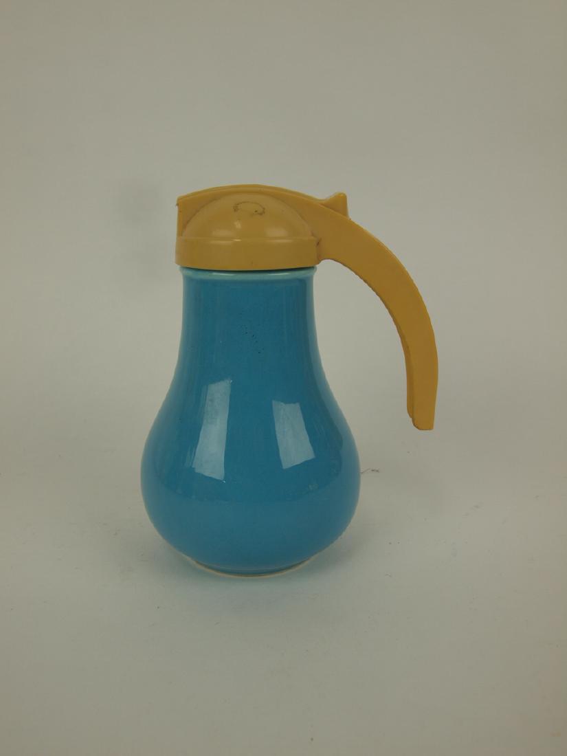 Fiesta syrup ptcher, turquoise (1 of 1)